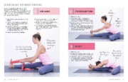 Buchcover und Innenansicht für das Buch: Yoga für Ungelenkige I Das Buch für Anfänger