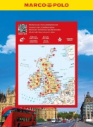 Buchcover und Innenansicht für das Buch: MARCO POLO Reiseatlas Großbritannien, Irland 1:300.000