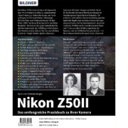 Buchcover und Innenansicht für das Buch: Nikon Z50 II: Das umfangreiche Praxisbuch zu Ihrer Kamera