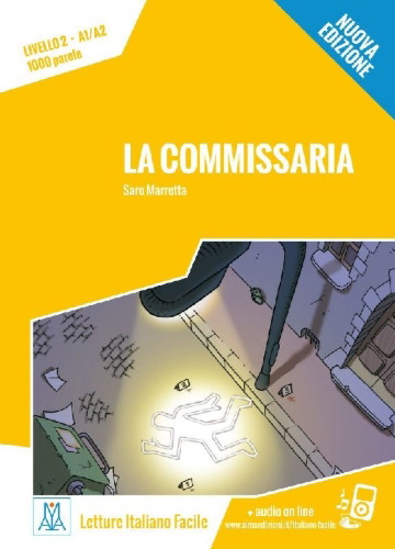 Buchcover und Innenansicht für das Buch: La commissaria - Nuova Edizione.