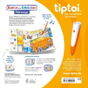 Buchcover und Innenansicht für das Buch: tiptoi® Suchen und Entdecken - Fahrzeuge