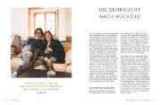 Buchcover und Innenansicht für das Buch: Unser Ayurveda Kitchen Retreat