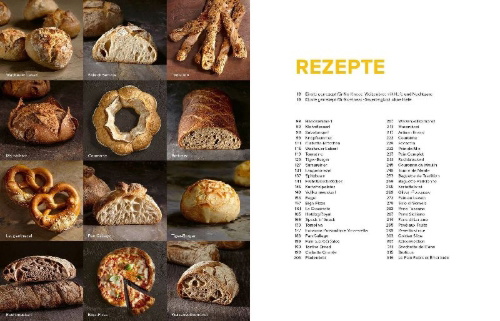 Buchcover und Innenansicht für das Buch: Baking Next Level mit Weizen