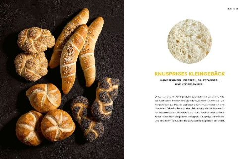 Buchcover und Innenansicht für das Buch: Baking Next Level mit Weizen