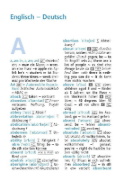 Buchcover und Innenansicht für das Buch: Langenscheidt Universal-Wörterbuch Englisch