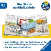 Buchcover und Innenansicht für das Buch: Wieso? Weshalb? Warum? junior, Band 74 - Die Müllfahrzeuge