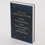 Buchcover und Innenansicht für das Buch: Eine Geschichte des Universums in 100 Sternen