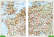 Buchcover und Innenansicht für das Buch: MARCO POLO Reiseatlas Dänemark 1:200.000