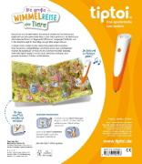 Buchcover und Innenansicht für das Buch: tiptoi® Die große Wimmelreise der Tiere