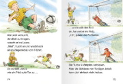 Buchcover und Innenansicht für das Buch: Leserabe Sonderausgaben - Fußballabenteuer zum Lesenlernen