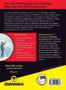 Buchcover und Innenansicht für das Buch: Rechnungswesen für Dummies