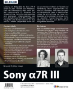 Buchcover und Innenansicht für das Buch: Sony Alpha 7R III