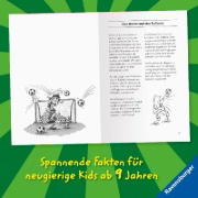 Buchcover und Innenansicht für das Buch: Verrückte Fakten für coole Jungs. Fußball-Edition (Der Fußball-Band zum Bestseller "Welcher Käse stinkt am meisten?")