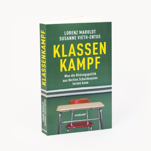 Buchcover und Innenansicht für das Buch: Klassenkampf