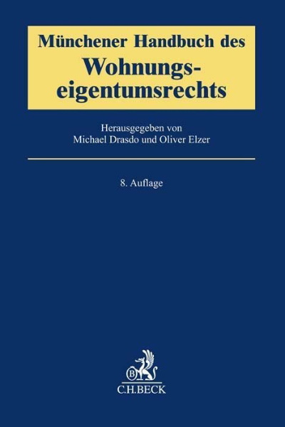 Buchcover und Innenansicht für das Buch: Münchener Handbuch des Wohnungseigentumsrechts