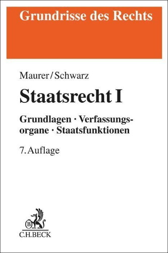 Buchcover und Innenansicht für das Buch: Staatsrecht I