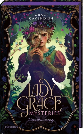Buchcover und Innenansicht für das Buch: Lady Grace Mysteries