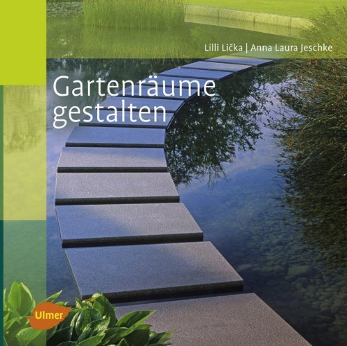 Buchcover und Innenansicht für das Buch: Gartenräume gestalten