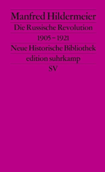Buchcover und Innenansicht für das Buch: Die Russische Revolution 1905 - 1921