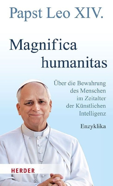 Buchcover und Innenansicht für das Buch: Magnifica humanitas