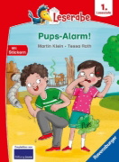 Buchcover und Innenansicht für das Buch: Leserabe 1. Lesestufe - Pups-Alarm!