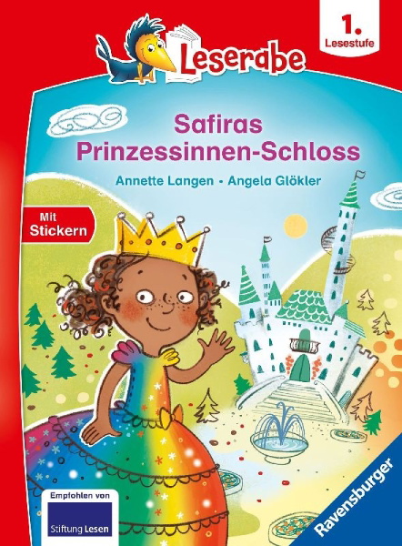 Buchcover und Innenansicht für das Buch: Leserabe 1. Lesestufe - Safiras Prinzessinnen-Schloss