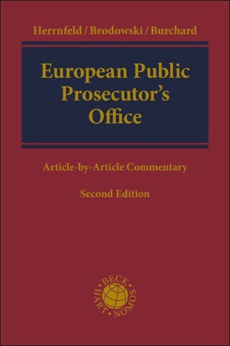 Buchcover und Innenansicht für das Buch: European Public Prosecutor's Office. EPPO