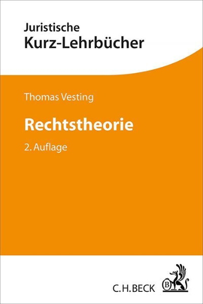 Buchcover und Innenansicht für das Buch: Rechtstheorie