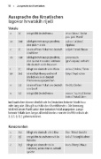 Buchcover und Innenansicht für das Buch: Langenscheidt Taschenwörterbuch Kroatisch
