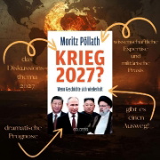 Buchcover und Innenansicht für das Buch: Krieg 2027?
