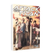 Buchcover und Innenansicht für das Buch: Shingeki no Kyojin