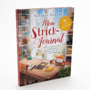 Buchcover und Innenansicht für das Buch: Mein Strickjournal