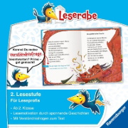 Buchcover und Innenansicht für das Buch: Leserabe 2. Lesestufe - Ritter Rafi und das Feuer des Drachen