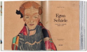 Buchcover und Innenansicht für das Buch: Egon Schiele. Sämtliche Gemälde 1909-1918