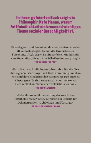 Buchcover und Innenansicht für das Buch: Unshrinking. How to Fight Fatphobia