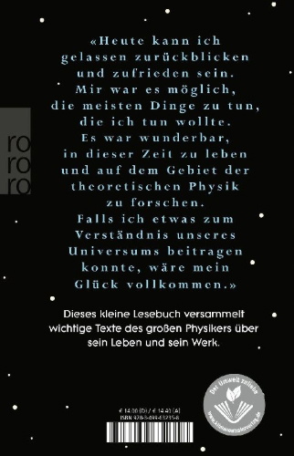 Buchcover und Innenansicht für das Buch: My Brief History. Black Holes and Baby Universes and Other Essays. The Grand Design. Information Preservation and Weather Forecasting for Black Holes