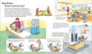 Buchcover und Innenansicht für das Buch: WAS IST WAS Junior Band 41 Im Krankenhaus