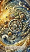 Buchcover und Innenansicht für das Buch: Soulmirror Tarot - 78 Karten mit Buch - (Soul Path, sensitive Tarotkarten)