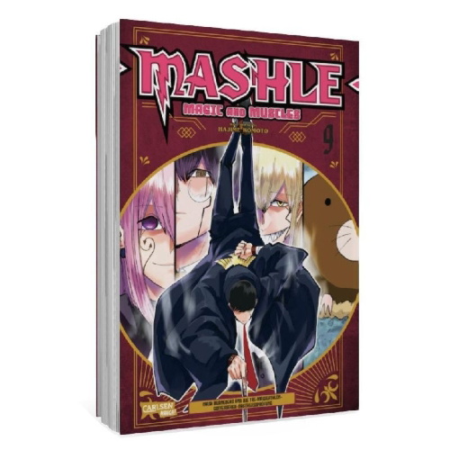 Buchcover und Innenansicht für das Buch: Mashle