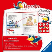 Buchcover und Innenansicht für das Buch: Leserabe 1. Lesestufe - Polizeigeschichten