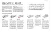 Buchcover und Innenansicht für das Buch: Weber's Pelletgrillbibel