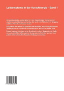 Buchcover und Innenansicht für das Buch: Leitsymptome in der Aurachirurgie Band 1