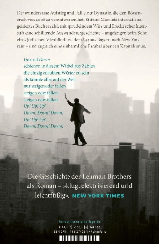 Buchcover und Innenansicht für das Buch: Qualcosa sui Lehman