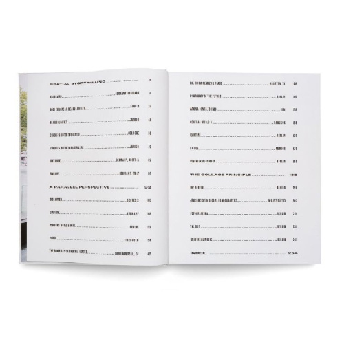 Buchcover und Innenansicht für das Buch: Spatial Storytelling