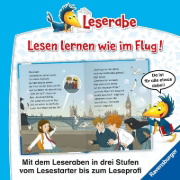 Buchcover und Innenansicht für das Buch: Leserabe 2. Lesestufe - Auf heißer Spur - Die Detektive von London
