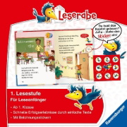 Buchcover und Innenansicht für das Buch: Leserabe 1. Lesestufe - Idas zauberhafter erster Schultag