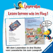 Buchcover und Innenansicht für das Buch: Leserabe 2. Lesestufe - Ein Fall für die Skater-Bande