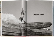 Buchcover und Innenansicht für das Buch: LeRoy Grannis. Surf Photography of the 1960s and 1970s