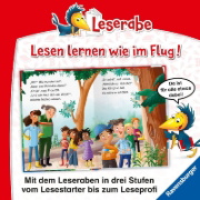 Buchcover und Innenansicht für das Buch: Leserabe 1. Lesestufe - Rettung für den Klassen-Wald