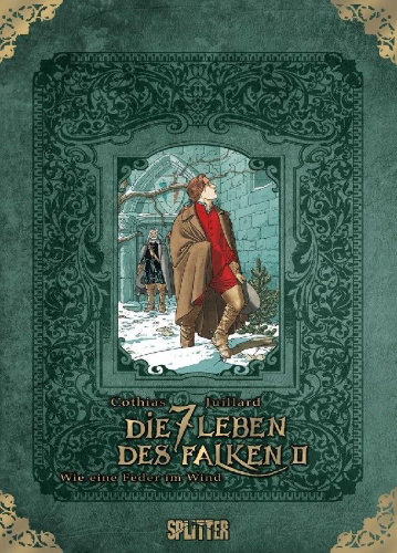 Buchcover und Innenansicht für das Buch: Die sieben Leben des Falken - zweiter Zyklus (limitierte Sonderedition)